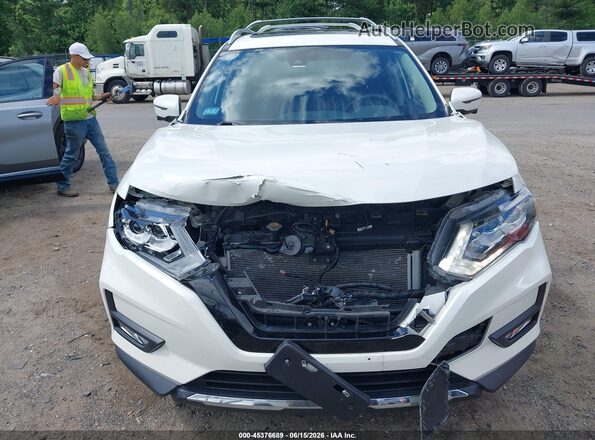 5N1AT2MVXLC729764 2020 NISSAN ROGUE Белый Вид спереди
