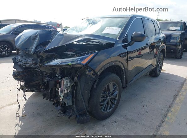 5N1AT3AA0MC774785 2021 NISSAN ROGUE Black Przód lewy