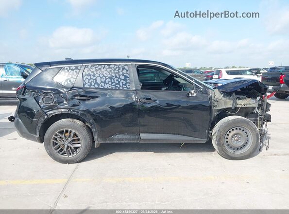 5N1AT3AA0MC774785 2021 NISSAN ROGUE Black Widok wnętrza z tyłu