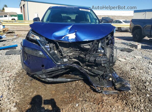 5N1AT3AA0MC797953 2021 NISSAN ROGUE Blue Front view