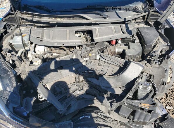 5N1AT3AA0MC797953 2021 NISSAN ROGUE Blue Engine compartment view