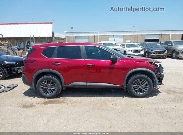 5N1AT3AA3MC693344 2021 NISSAN ROGUE Red Vista interior de 360 grados