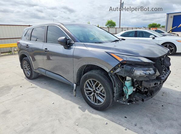 5N1AT3AA3MC798580 2021 NISSAN ROGUE Gray 