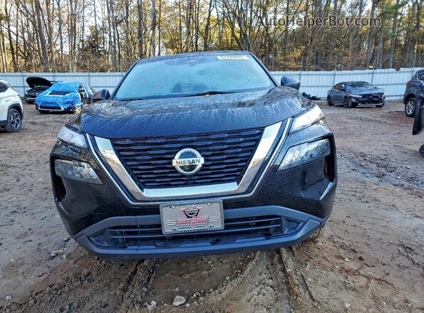 5N1AT3AA4MC731812 2021 NISSAN ROGUE Black Вид спереду