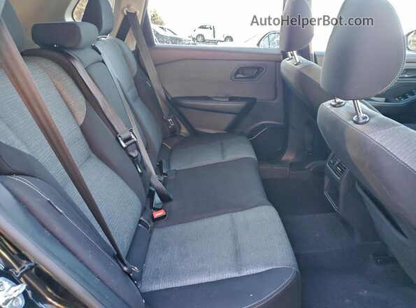 5N1AT3AA4MC731812 2021 NISSAN ROGUE Black Вид задньої частини салону