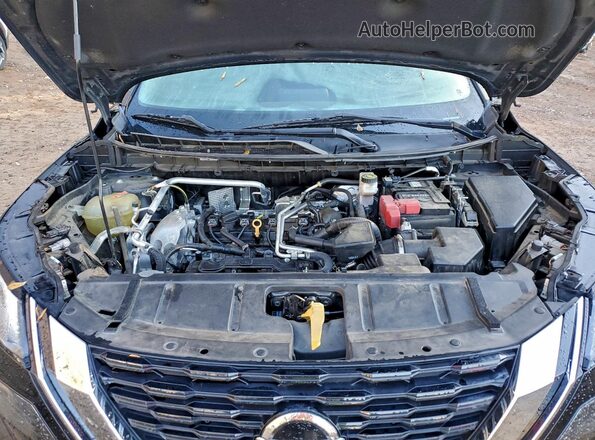 5N1AT3AA4MC731812 2021 NISSAN ROGUE Black Вид підкапотного простору