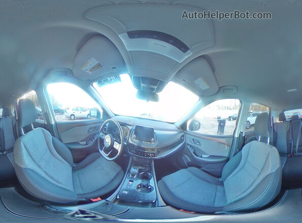 5N1AT3AA4MC731812 2021 NISSAN ROGUE Black Панорамний вид салону 360°