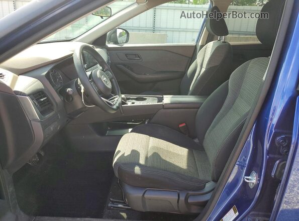 5N1AT3AA5MC739403 2021 NISSAN ROGUE Blue Սալոնի դիմացի տեսք