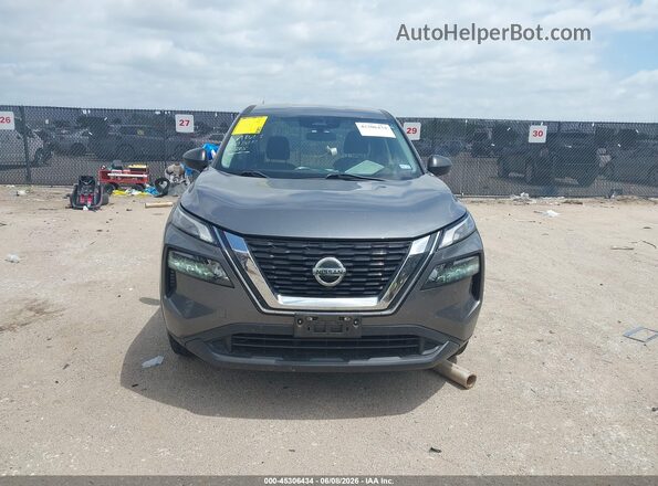 5N1AT3AA5MC767430 2021 NISSAN ROGUE Gray Dashboard view