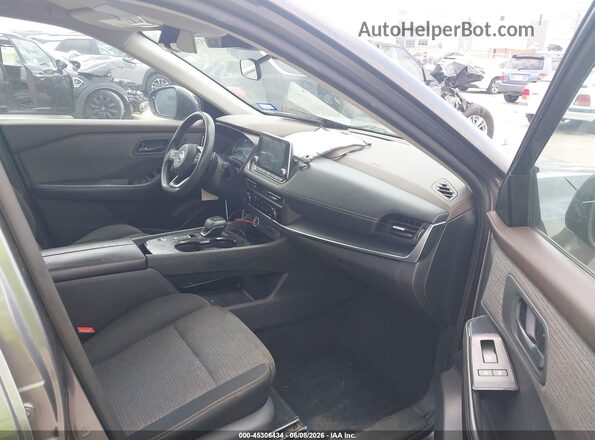 5N1AT3AA5MC767430 2021 NISSAN ROGUE Gray Front interior view