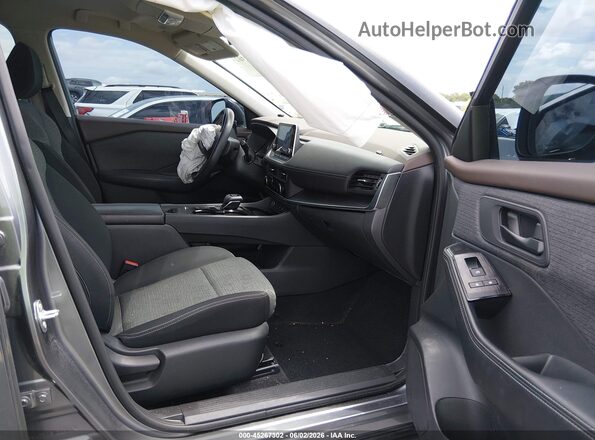 5N1AT3AA5MC829117 2021 NISSAN ROGUE Gray Սալոնի դիմացի տեսք