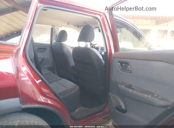 5N1AT3AA7MC789221 2021 NISSAN ROGUE Red Widok naklejki z numerem VIN