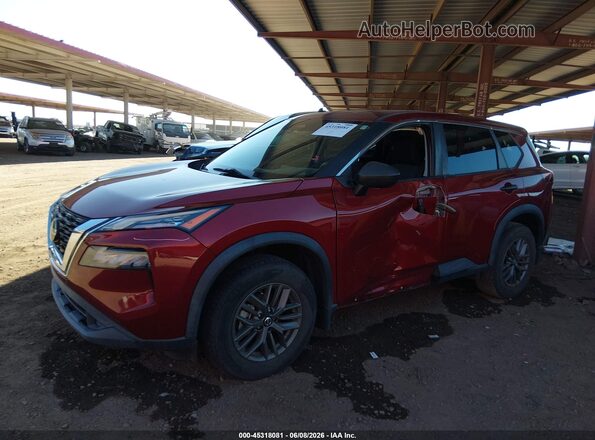 5N1AT3AA7MC789221 2021 NISSAN ROGUE Red Widok z przodu