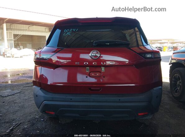 5N1AT3AA7MC789221 2021 NISSAN ROGUE Red 