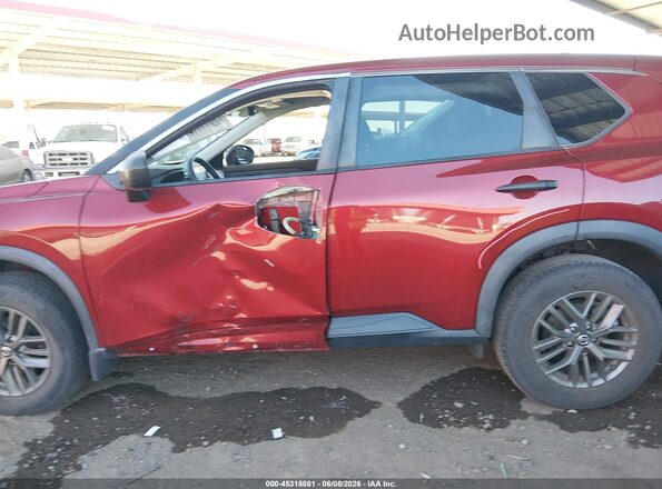 5N1AT3AA7MC789221 2021 NISSAN ROGUE Red Widok wnętrza 360 stopni