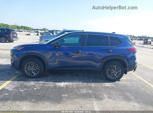 5N1AT3AAXMC739591 2021 NISSAN ROGUE Blue Սալոնի 360 աստիճան տեսք