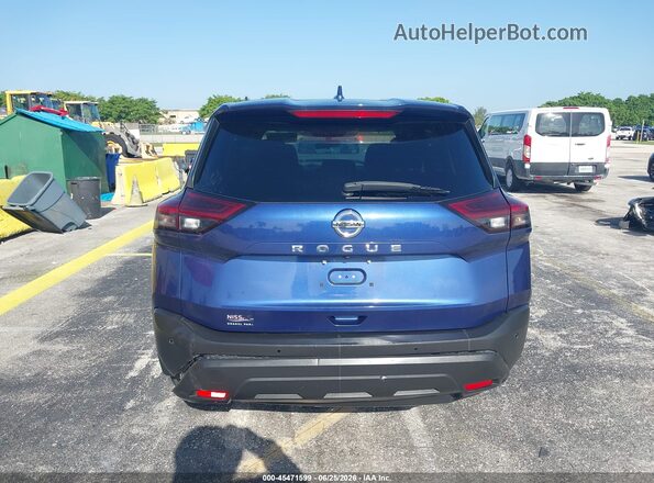 5N1AT3AAXMC739591 2021 NISSAN ROGUE Blue 