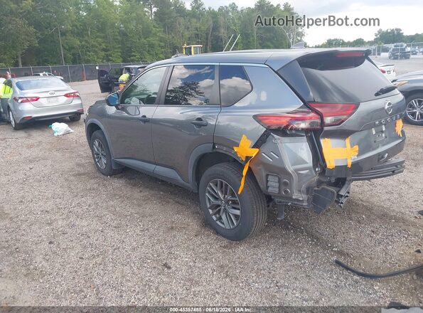 5N1AT3AAXMC771909 2021 NISSAN ROGUE Серый Задняя левая четверть