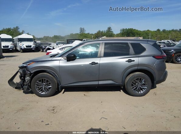 5N1AT3AB0MC690734 2021 NISSAN ROGUE Gray Панорамний вид салону 360°