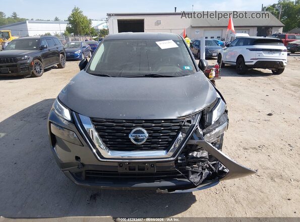 5N1AT3AB0MC690734 2021 NISSAN ROGUE Gray Вид щитка приладів