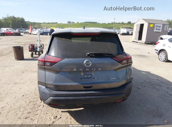 5N1AT3AB0MC690734 2021 NISSAN ROGUE Gray 