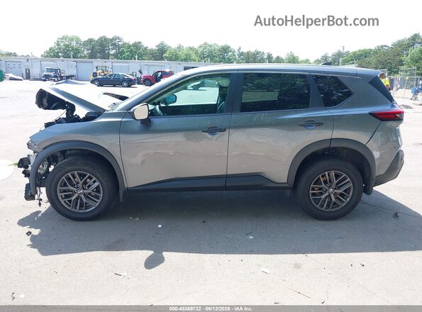 5N1AT3AB1MC835537 2021 NISSAN ROGUE Серый 
