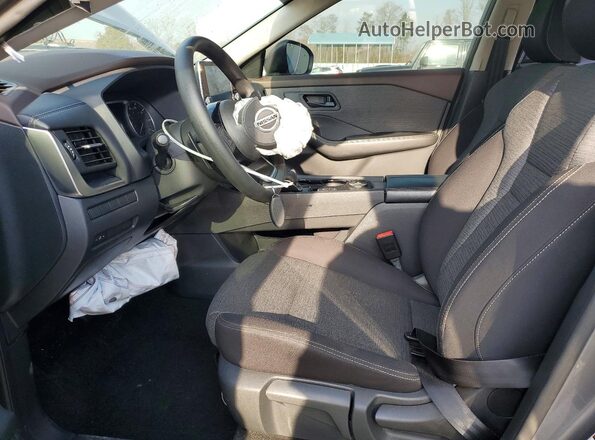 5N1AT3AB2MC761156 2021 NISSAN ROGUE Silver Սալոնի դիմացի տեսք