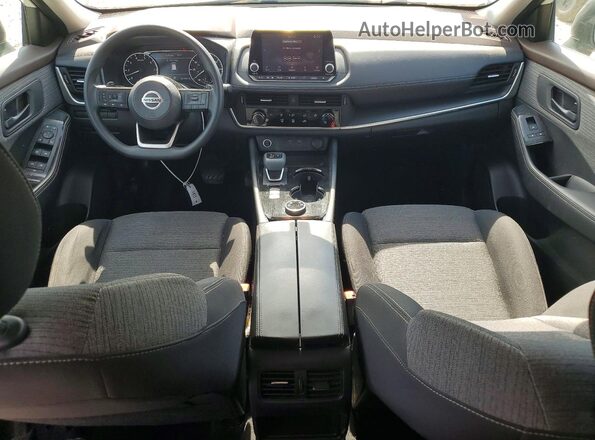 5N1AT3AB4MC733326 2021 NISSAN ROGUE White Dashboard view