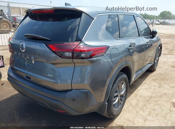 5N1AT3AB4MC753673 2021 NISSAN ROGUE Gray Tył prawy