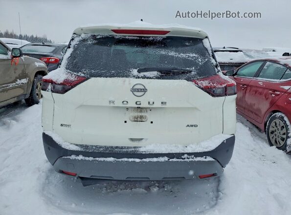 5N1AT3AB4PC673861 2023 NISSAN ROGUE White უკანა ხედი
