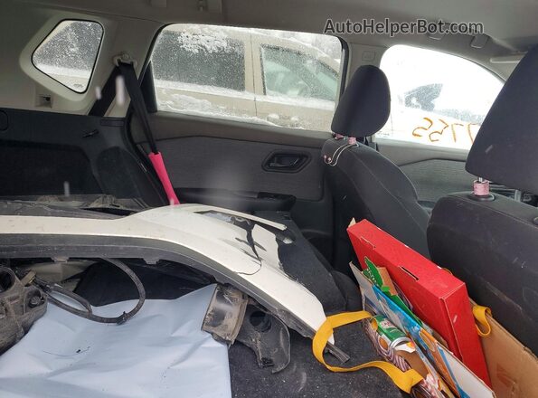 5N1AT3AB4PC673861 2023 NISSAN ROGUE White უკანა სალონის ხედი