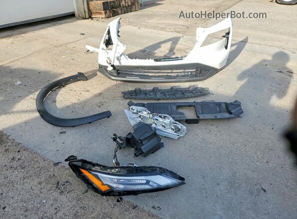 5N1AT3AB5MC735134 2021 NISSAN ROGUE White VIN կոդի պիտակի տեսք