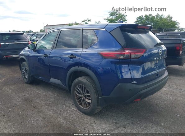 5N1AT3AB7MC821626 2021 NISSAN ROGUE Blue 