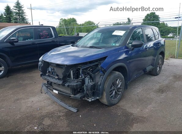 5N1AT3AB7MC821626 2021 NISSAN ROGUE Blue 