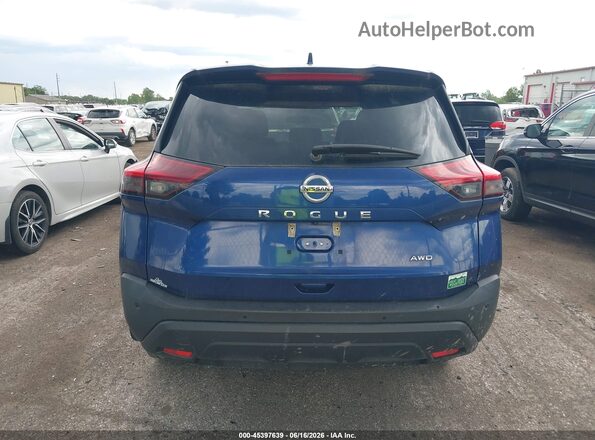 5N1AT3AB7MC821626 2021 NISSAN ROGUE Blue 