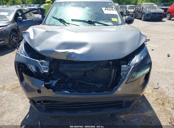 5N1AT3AB8MC732096 2021 NISSAN ROGUE Gray Widok z przodu