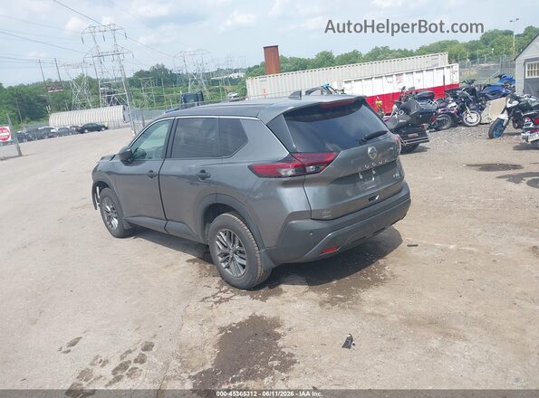 5N1AT3AB9MC828688 2021 NISSAN ROGUE Gray Задня ліва чверть