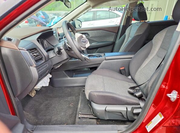 5N1AT3ABXMC774303 2021 NISSAN ROGUE Red 