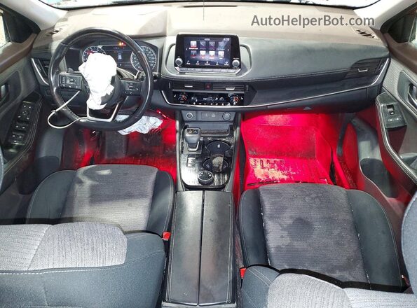5N1AT3ABXMC779159 2021 NISSAN ROGUE Red 