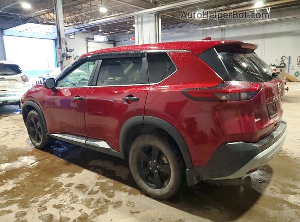 5N1AT3ABXMC779159 2021 NISSAN ROGUE Red 