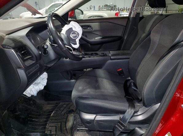 5N1AT3ABXMC779159 2021 NISSAN ROGUE Red 
