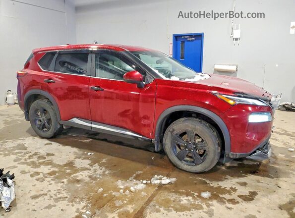 5N1AT3ABXMC779159 2021 NISSAN ROGUE Red 