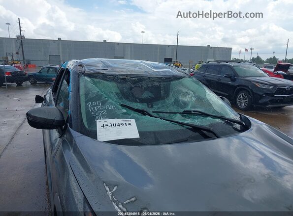 5N1AT3BA0MC701155 2021 NISSAN ROGUE Gray Դիմացի տեսք