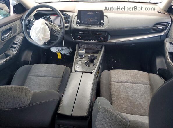 5N1AT3BA0MC709076 2021 NISSAN ROGUE Gray 