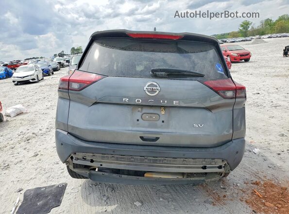 5N1AT3BA0MC709076 2021 NISSAN ROGUE Gray 