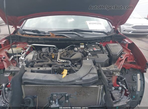 5N1AT3BA0MC747214 2021 NISSAN ROGUE Red Vista trasera