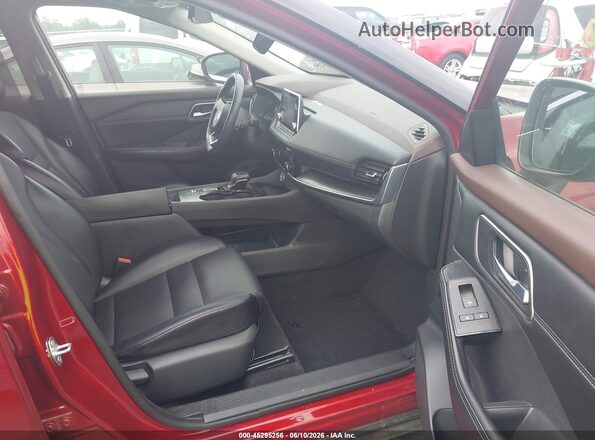 5N1AT3BA0MC747214 2021 NISSAN ROGUE Red Vista interior delantera