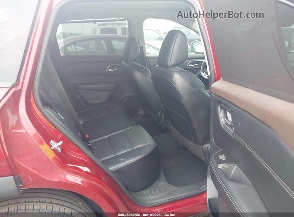 5N1AT3BA0MC747214 2021 NISSAN ROGUE Red Vista de la etiqueta del VIN