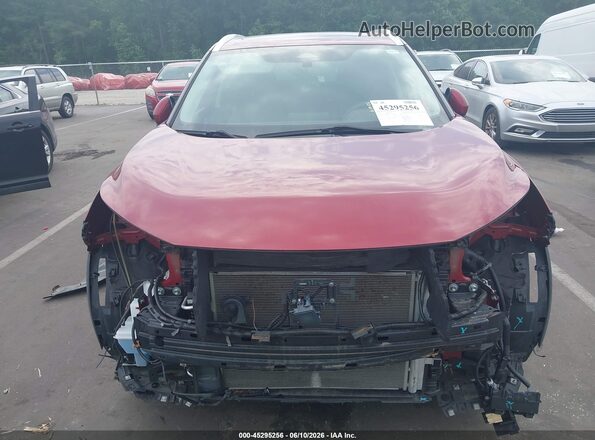 5N1AT3BA0MC747214 2021 NISSAN ROGUE Red Vista del cuadro de instrumentos