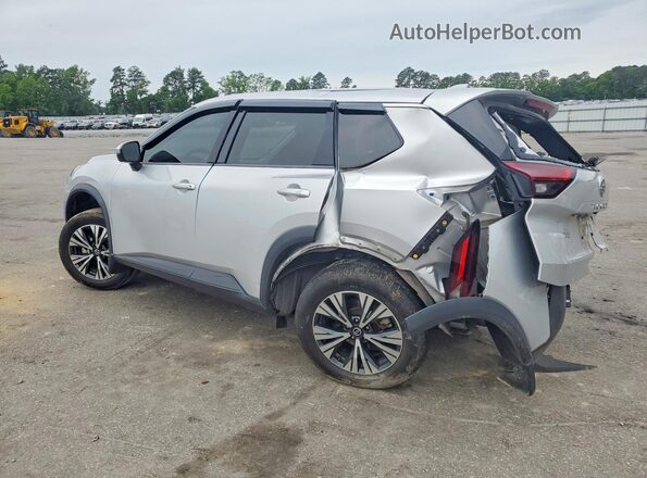 5N1AT3BA0MC784831 2021 NISSAN ROGUE Silver Задня ліва чверть